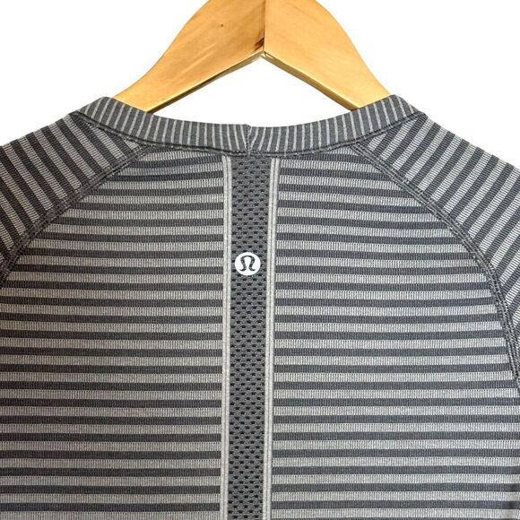 Lululemon Swiftly Tech Long Sleeve Crew Heathered Slate - Picture 7 of 8
